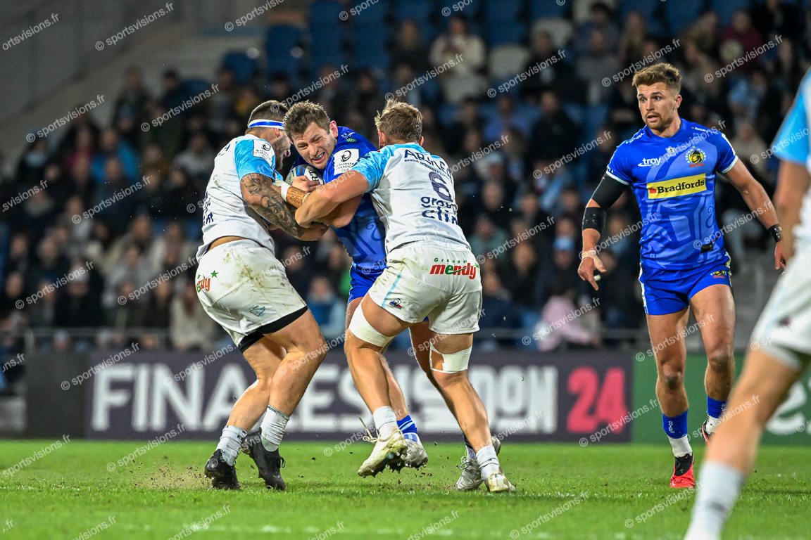 Alec HEPBURN (1) Exeter Chiefs (GB) with ball